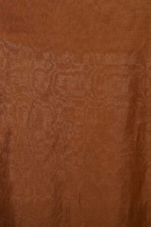 A R Silk Women’s Cotton Zari Border Brown Regular Dupatta