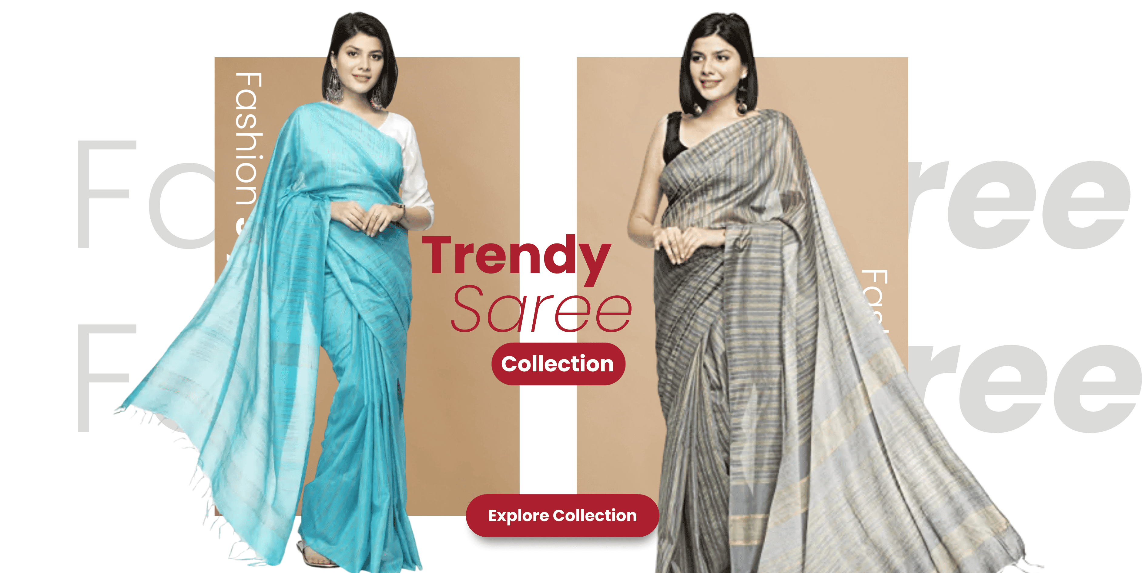 Stylish blue and grey sarees for women, perfect for fashion and traditional events.