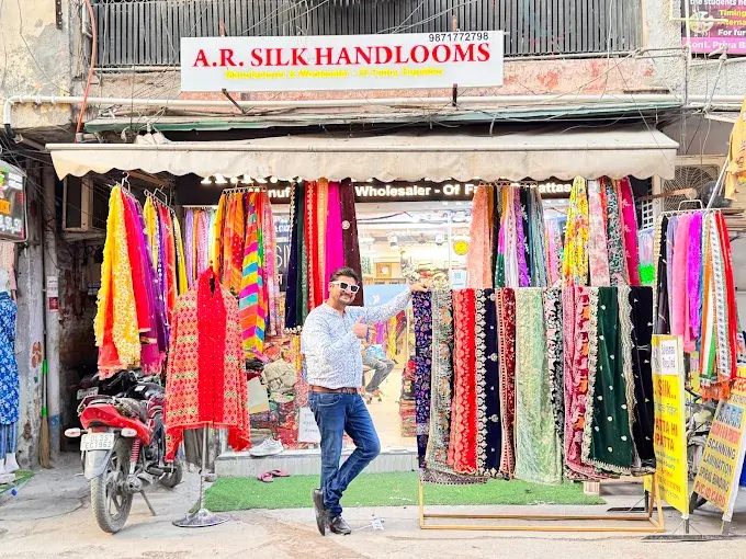 AR Silk Dupatta Hub Delhi Store