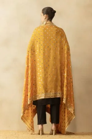 A R Silk Dupatta Hub Trending mirror work silk  dupatta  for fashion wear